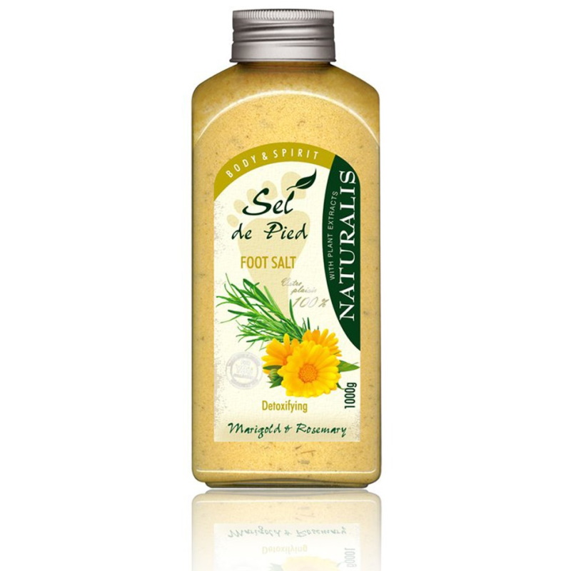 Άλατα Για Πεντικιούρ Naturalis - Marigold % Rosemary 1000gr