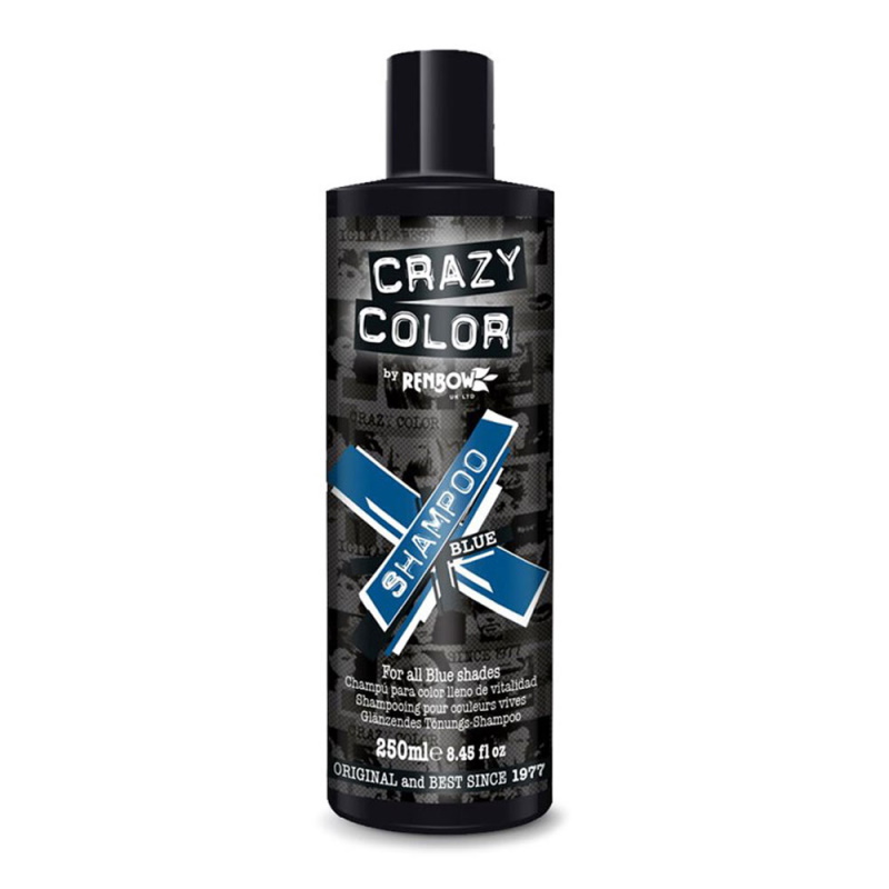 Χρωμοσαμπουάν Crazy Color Blue 250 ml