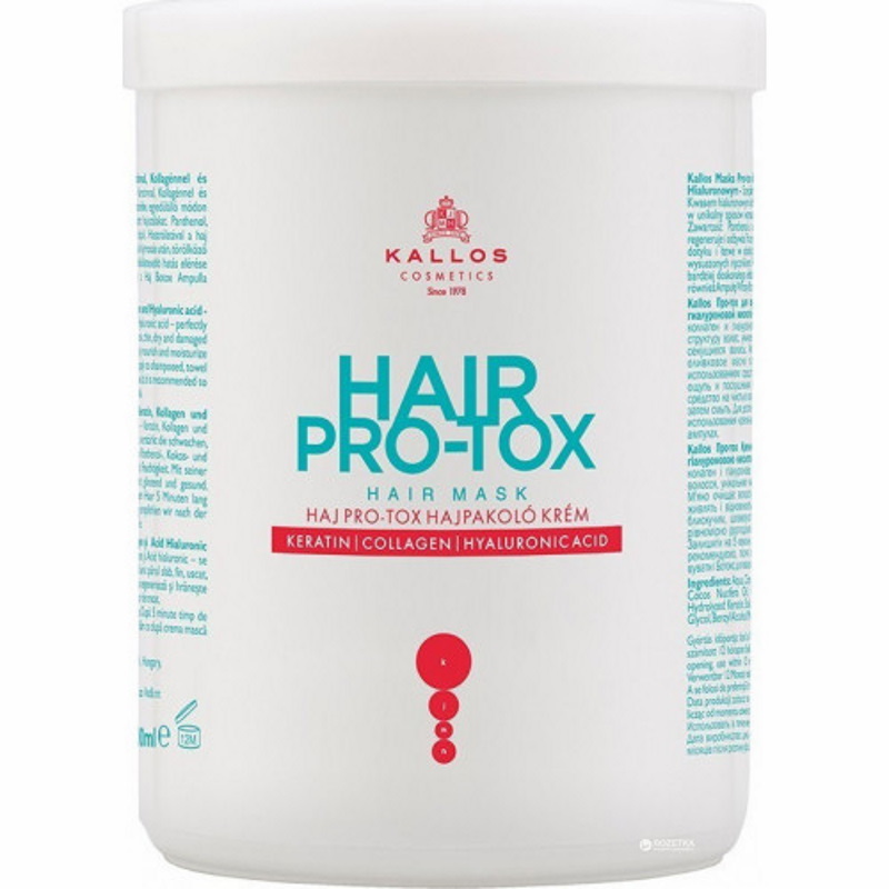 Μάσκα λουτήρα Kalos Pro-Tox 1000ml