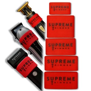 Supreme Clipper Grip & Sleeve 5 τεμάχια Κόκκινο
