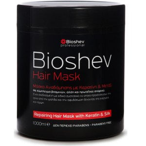 Μάσκα Bioshev With Keratin and Silk 1000ml