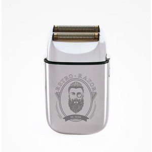 ZZ Men Retro Silver Shaver 