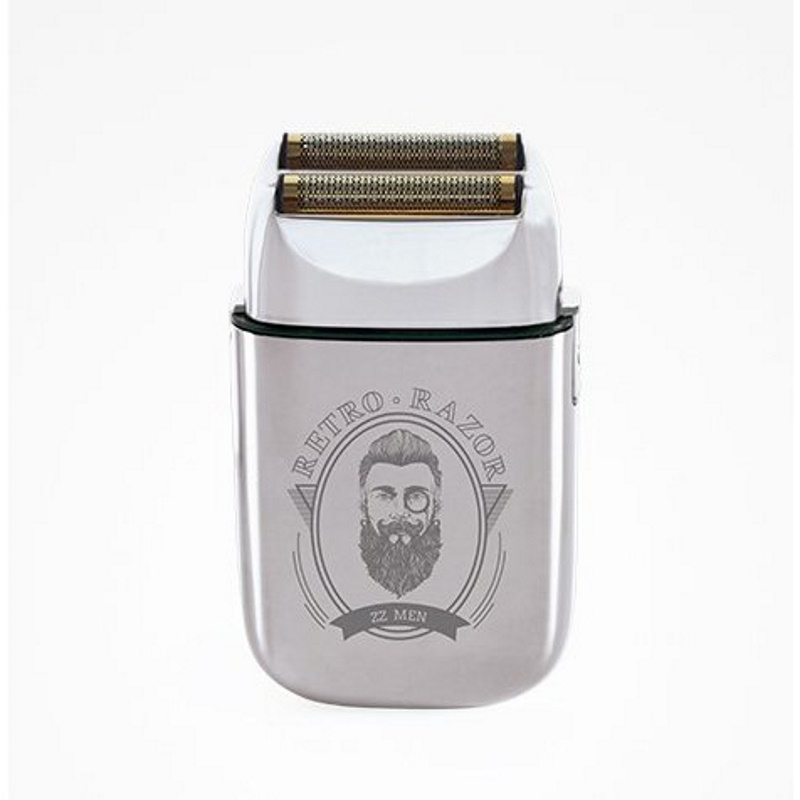 ZZ Men Retro Silver Shaver