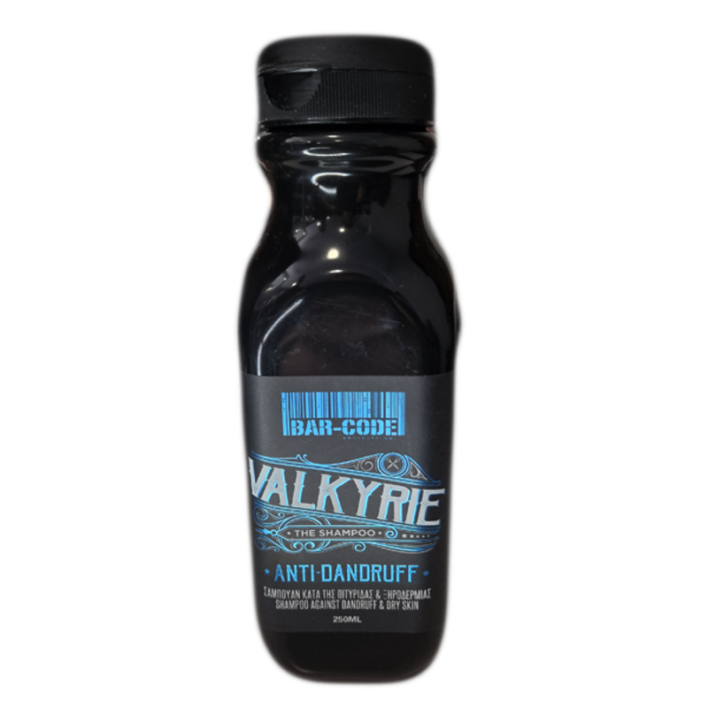 Barcode Shampoo - Valkyrie Antidadruff 250ml